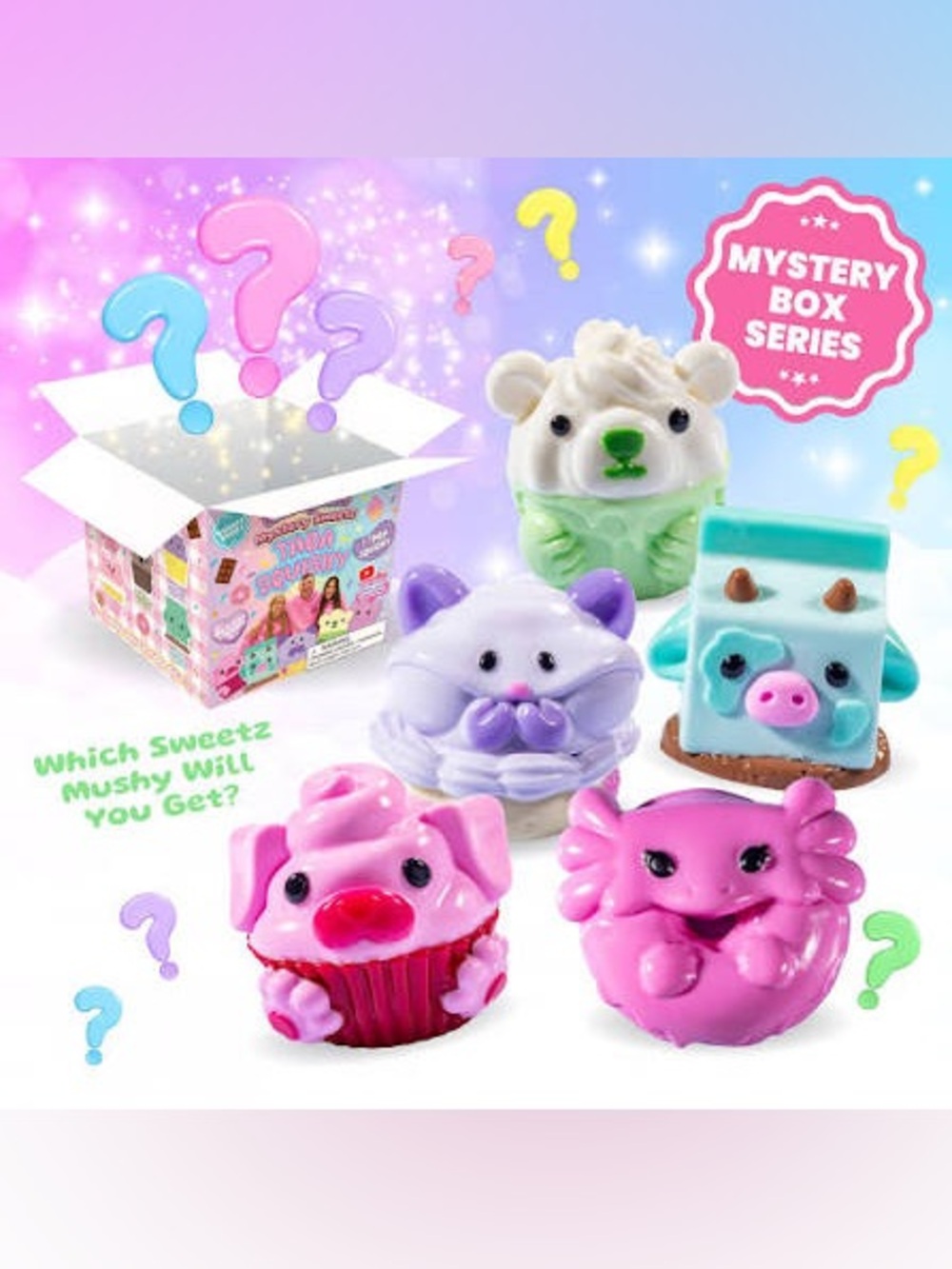 Mushykinz mystery box !!! 2 squishies in one
